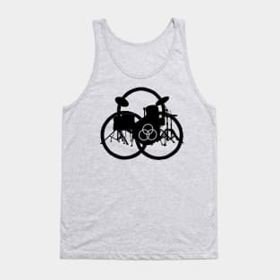 Drums Bonzo Moby Drummer Drumset Drumkit Symbol Gifts For Drummers Tank Top